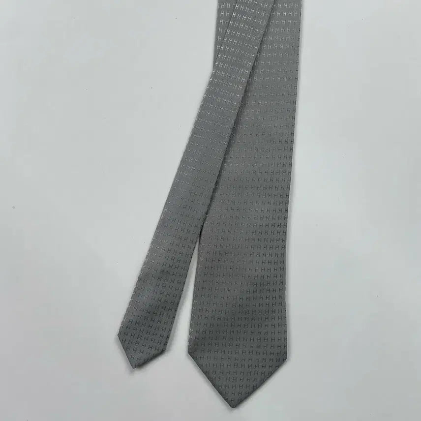 [BUNJANG] Hermes H Monogram Silk Necktie / 에르메스 H모노그램 명품 정품넥타이(HERMES)