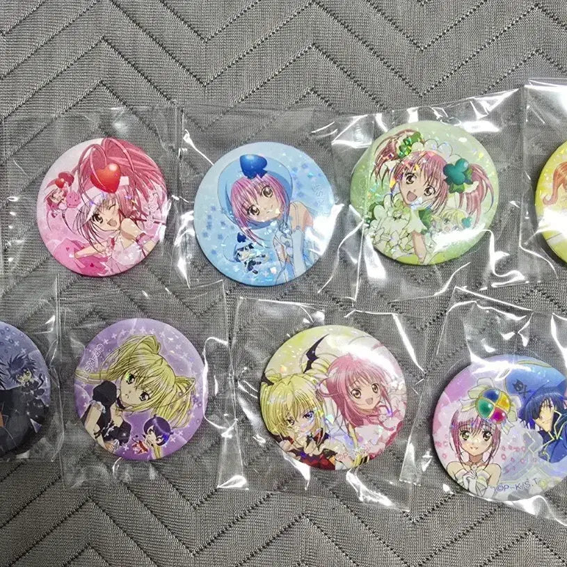 [BUNJANG] Popable Character Change Hologram Badge Set / 팝퍼블 캐릭캐릭체인지 캐캐체 홀로그램 캔뱃지