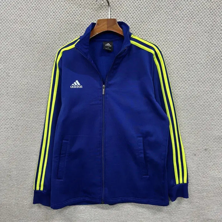 [BUNJANG] Adidas Tri-Stripe Track Top Jacket / 아디다스 삼선로고 트랙탑 져지 집업 90 M11689