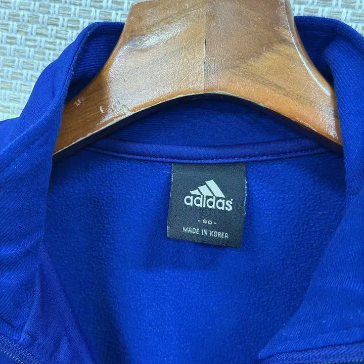 [BUNJANG] Adidas Tri-Stripe Track Top Jacket / 아디다스 삼선로고 트랙탑 져지 집업 90 M11689