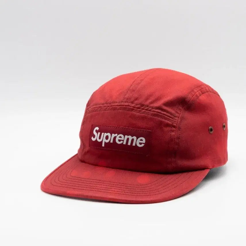 [BUNJANG] Supreme Reactive Camp Cap - Red / 18SS 슈프림 리엑티브 캠프캡 레드