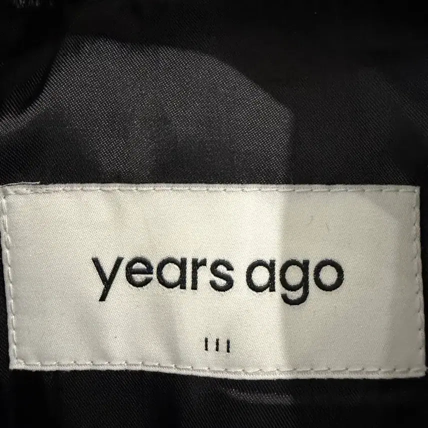 [BUNJANG] 25FW Years Ago Distressed Leather Jacket / 25FW 이얼즈어고 디스트레스드 레더 자켓