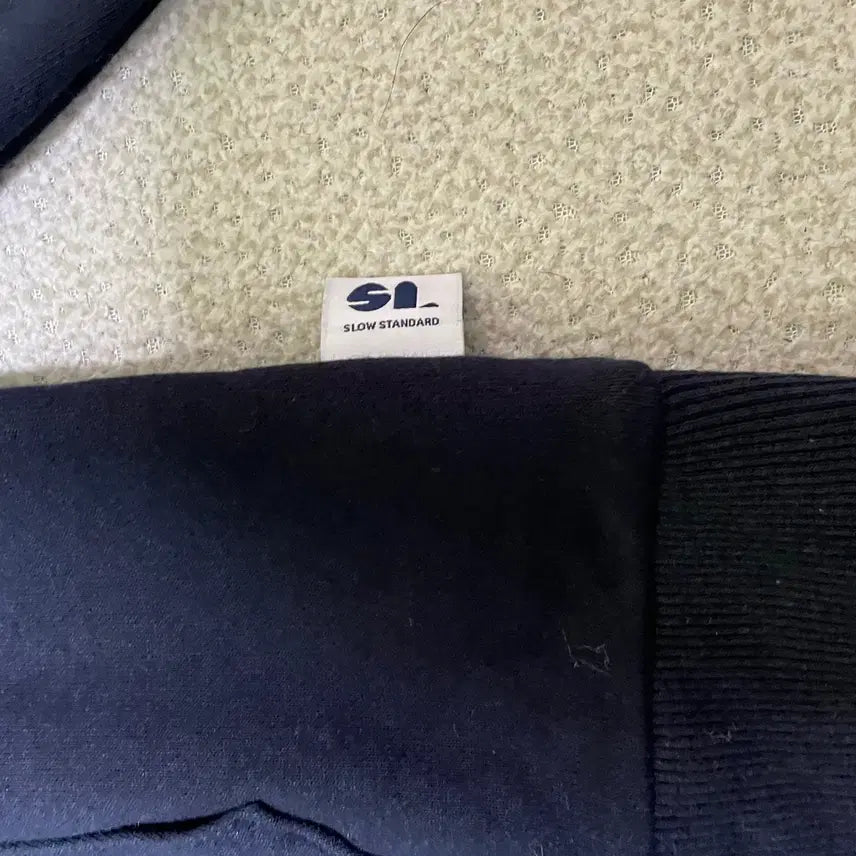 [BUNJANG] Lafarge Store Long Sleeve Polo Shirt / M 라퍼지스토어 긴팔 카라 맨투맨 N.2561