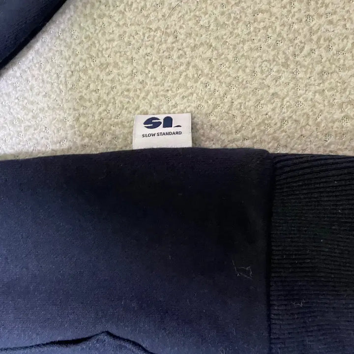 [BUNJANG] Lafarge Store Long Sleeve Polo Shirt / M 라퍼지스토어 긴팔 카라 맨투맨 N.2561