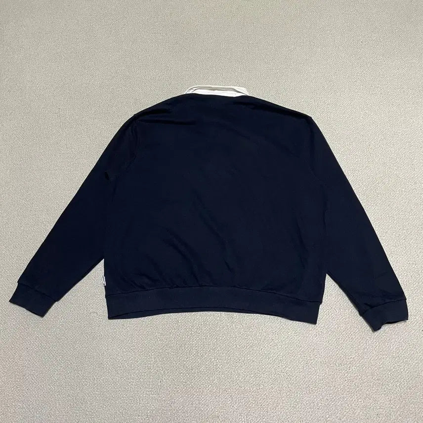 [BUNJANG] Lafarge Store Long Sleeve Polo Shirt / M 라퍼지스토어 긴팔 카라 맨투맨 N.2561