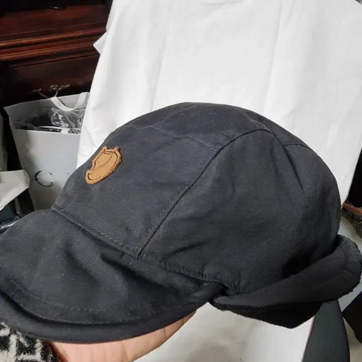 [BUNJANG] Fjallraven Black Cap / 피엘라벤 블랙 캡 기모 모자