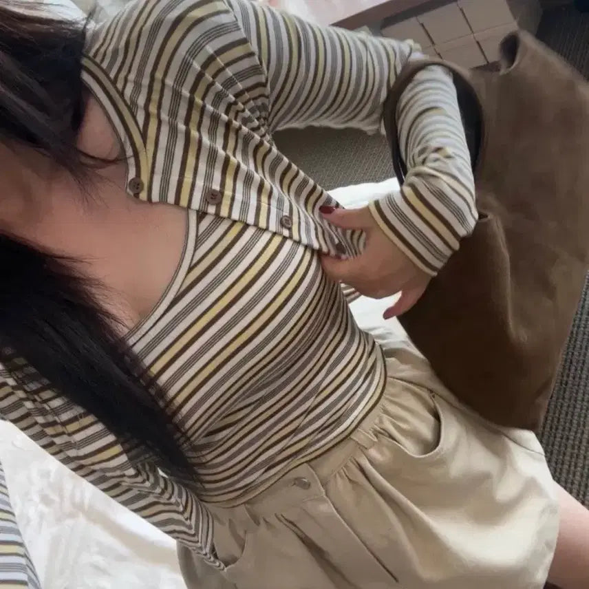 [BUNJANG] GABIZON Pleated Skirt S / GABIZON 가비존 플리츠 펌킨 스커트 S