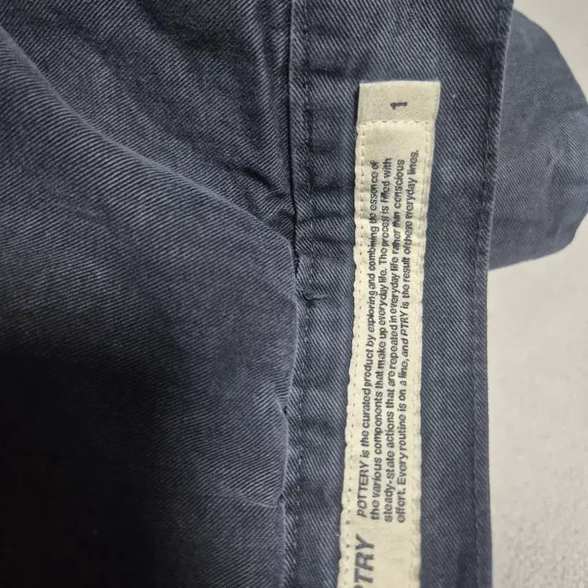 [BUNJANG] Pottery Washed Black Denim Trucker Jacket Size 1 / 포터리 데님 트러커자켓 워시드블랙 사이즈1