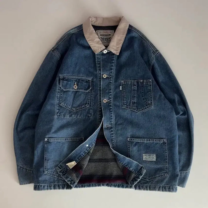 [BUNJANG] Levi's Denim Chore Jacket / 리바이스 데님 초어 자켓 100