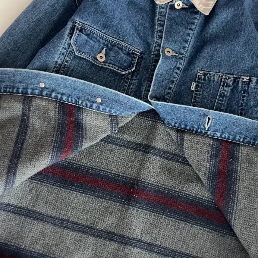 [BUNJANG] Levi's Denim Chore Jacket / 리바이스 데님 초어 자켓 100