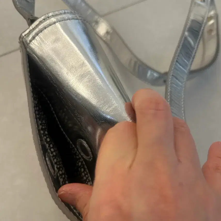 [BUNJANG] Shoulder Bag / 골드 숄더백 가방