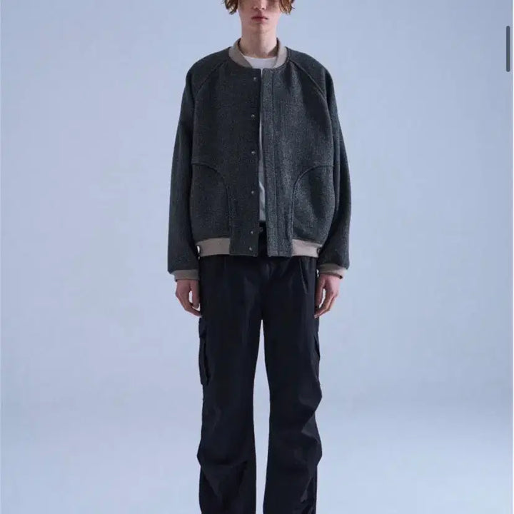 [BUNJANG] ETCE Varsity Jacket (M) / [M] etce 이티씨이 바시티 자켓