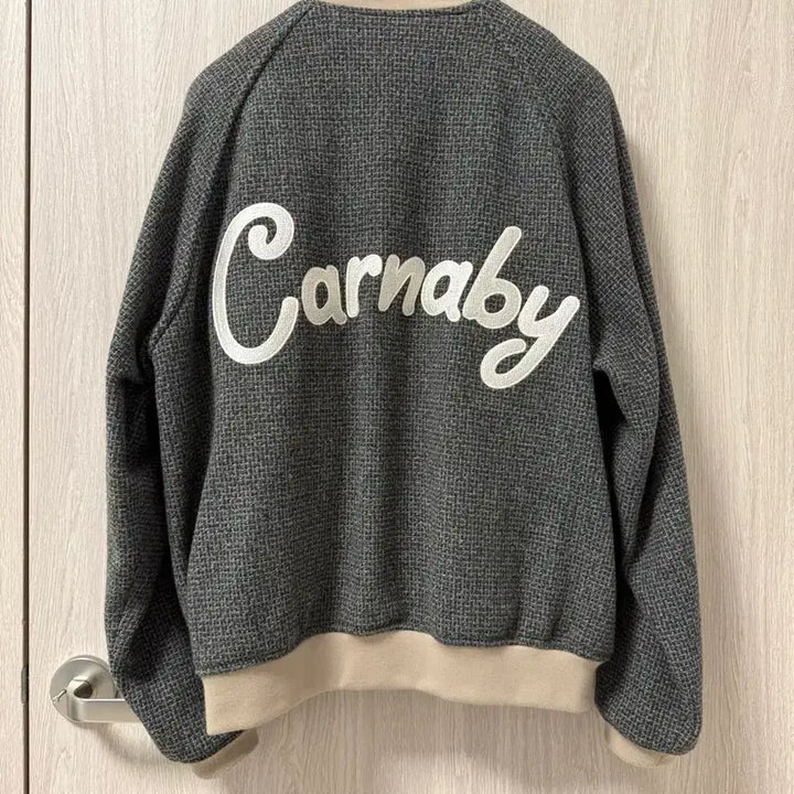 [BUNJANG] ETCE Varsity Jacket (M) / [M] etce 이티씨이 바시티 자켓