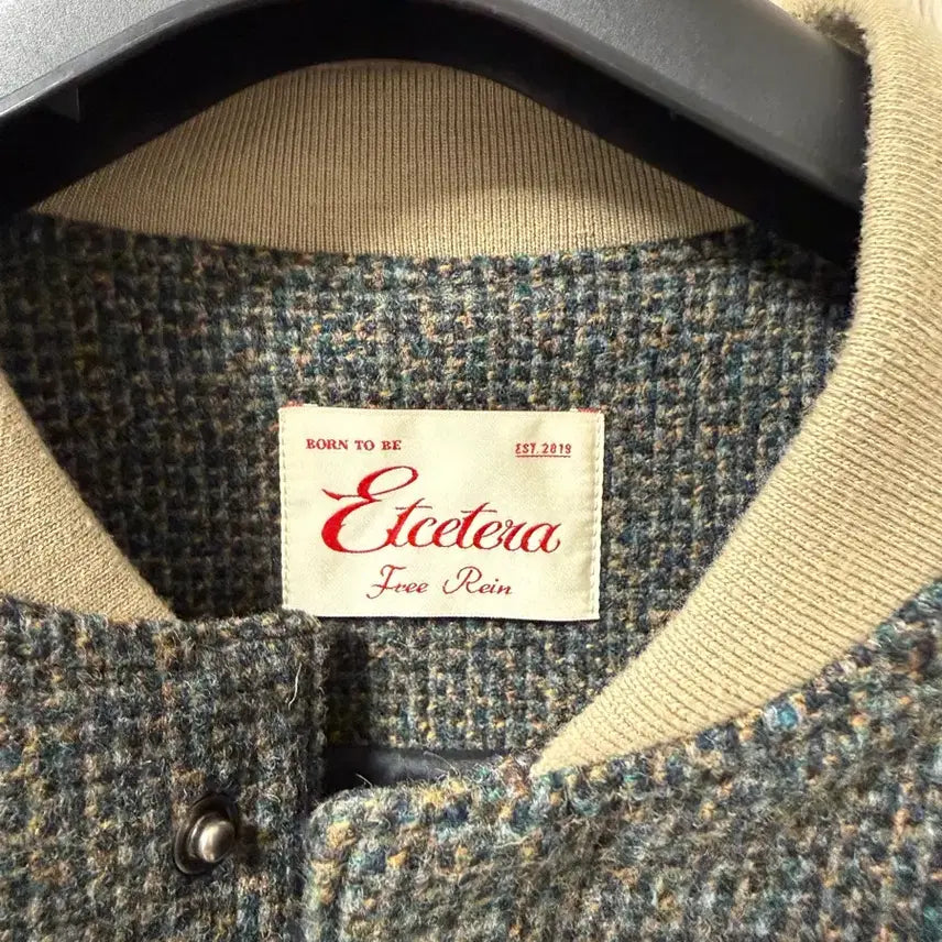 [BUNJANG] ETCE Varsity Jacket (M) / [M] etce 이티씨이 바시티 자켓