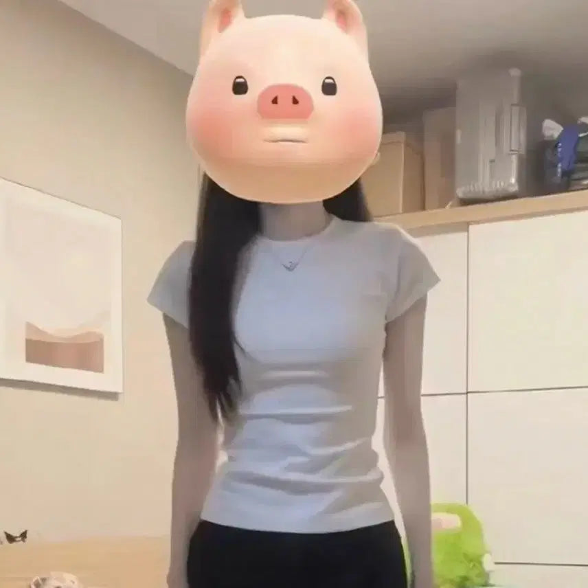 [BUNJANG] White T-Shirt / 타오바오 흰색 반팔티