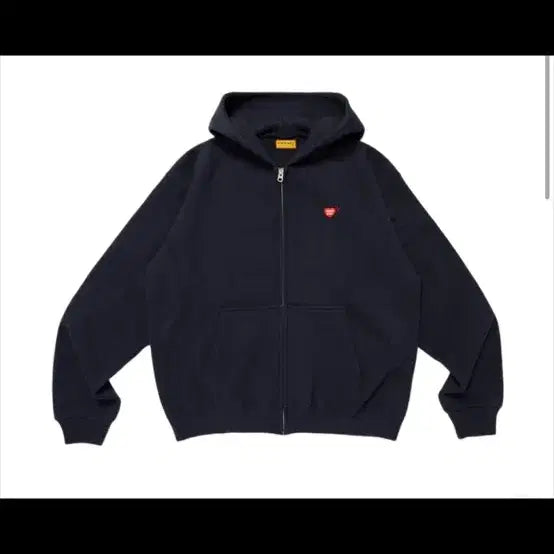[BUNJANG] Human Made Hoodie Zip-up Navy 2XL / 휴먼메이드 후드집업 네이비 2XL 새상품