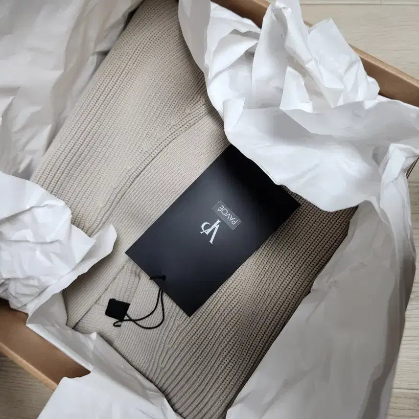 [BUNJANG] PABLO Beige Knit Cardigan XL / 파보에 니트가디건 새상품 xl