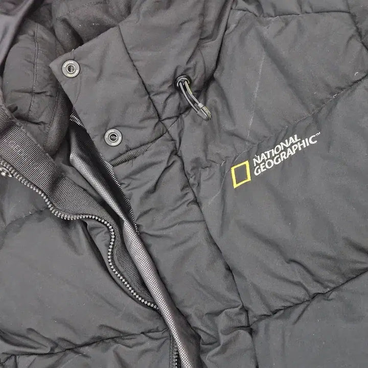[BUNJANG] National Geographic Long Down Padded Jacket Black M / 내셔널지오그래픽 롱패딩 블랙 색상 M(95)