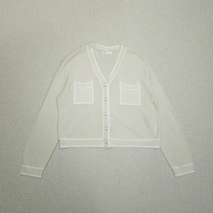 [BUNJANG] MIHO V-Neck Tweed Cardigan / (F)여성 가디건 MIHO 브이넥 트위드 긴팔 국내생산 E10W2339