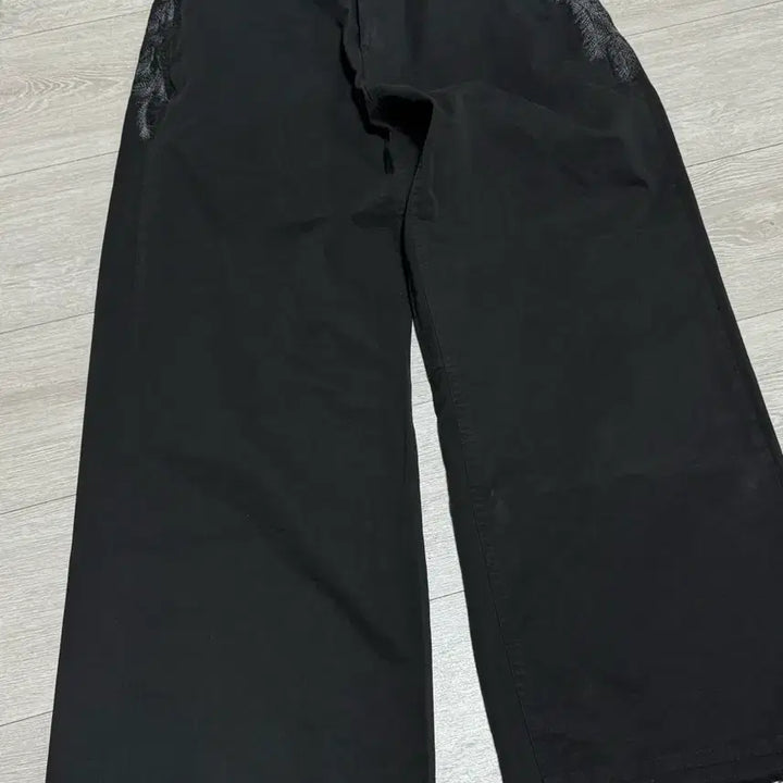 [BUNJANG] Politeulu 1011 Feather Goshima Pants / 새상품 3) 폴리테루 1011 페더 고시마 블랙
