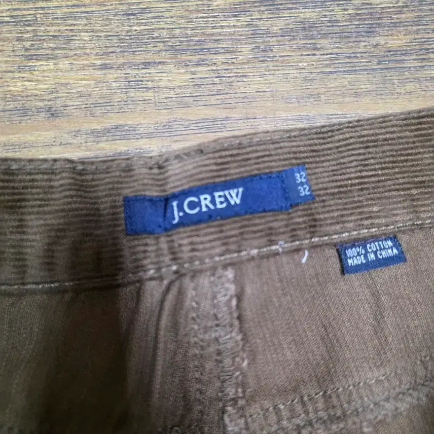[BUNJANG] J.Crew Brown Corduroy Pants / 제이크루 브라운 코듀로이 바지 미사용품