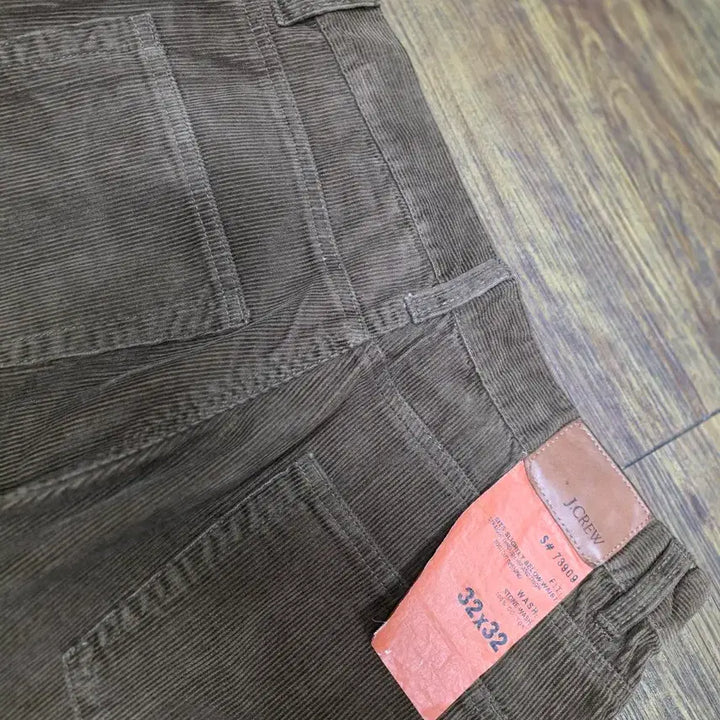 [BUNJANG] J.Crew Brown Corduroy Pants / 제이크루 브라운 코듀로이 바지 미사용품