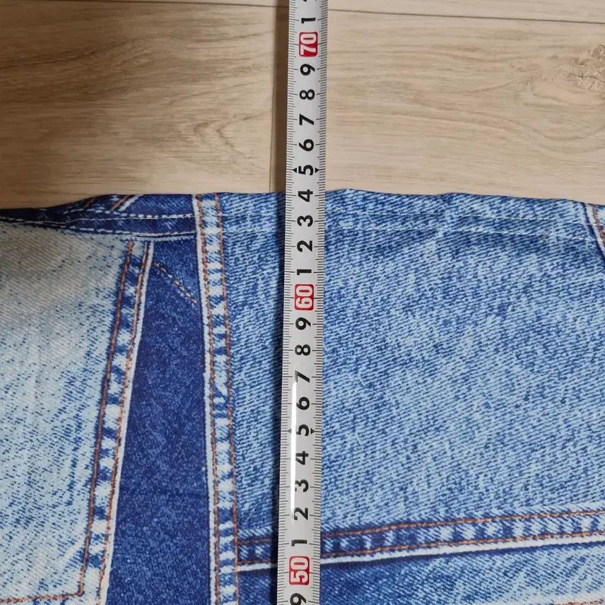 [BUNJANG] Patchwork Denim Mini Skirt / 패치워크 데님 미니 스커트S