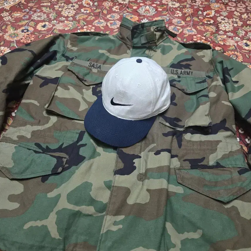 [BUNJANG] Nike x Tiger Woods Early Logo Two-Tone Cap / 00s 나이키 x 타이거 우즈 초창기 로고 투톤 캡