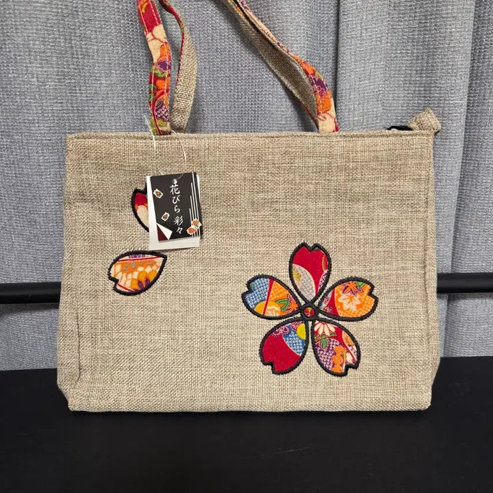 [BUNJANG] Japanese Vintage Embroidered Handbag Tote Bag / 일본 빈티지 자수 핸드백 토트백(새상품)