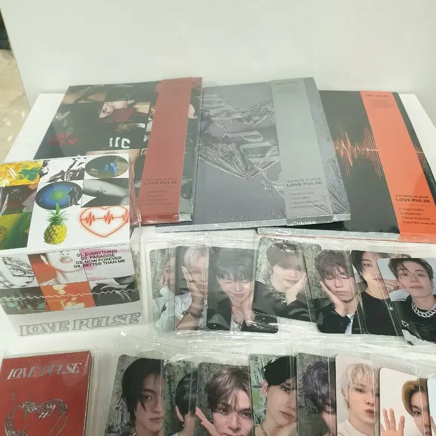 TREASURE LOVE PULSE 앨범 미개봉 일괄