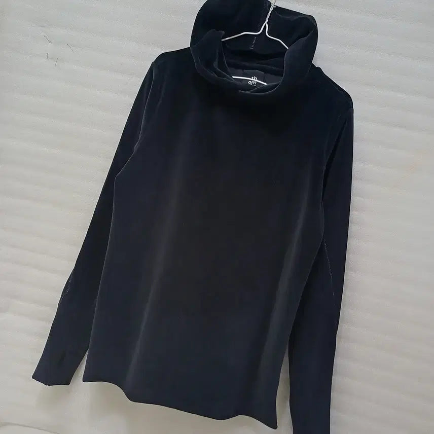 [BUNJANG] Thom/Krom Velvet Hooded Sweatshirt / 정품 Thom/Krom 벨벳 후드 티 남성 S 살짝롱 도톰 사랑봉봉