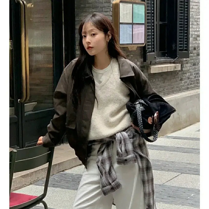 [BUNJANG] Unbranded Blue Jean Padding Jumper / 새상품) 77~99  블루종 패딩점퍼