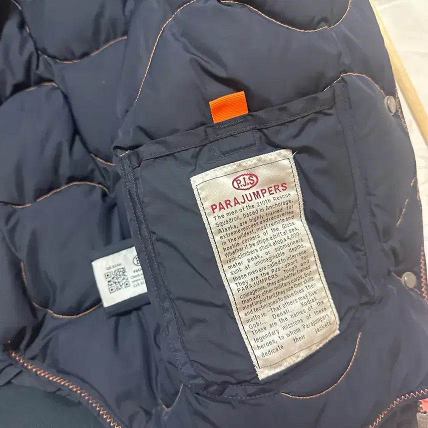 [BUNJANG] Parajumpers Gobi Masterpiece Navy M Size Down Jacket / 파라점퍼스 고비 마스터피스 네이비 m