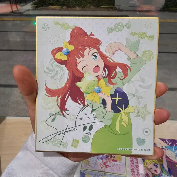 [BUNJANG] Aikatsu Stars Saotome Ako Signed Shikishi / 아이카츠 스타즈 아이엠스타 사오토메 아코 싸인 색지 싸인판 판매 양도