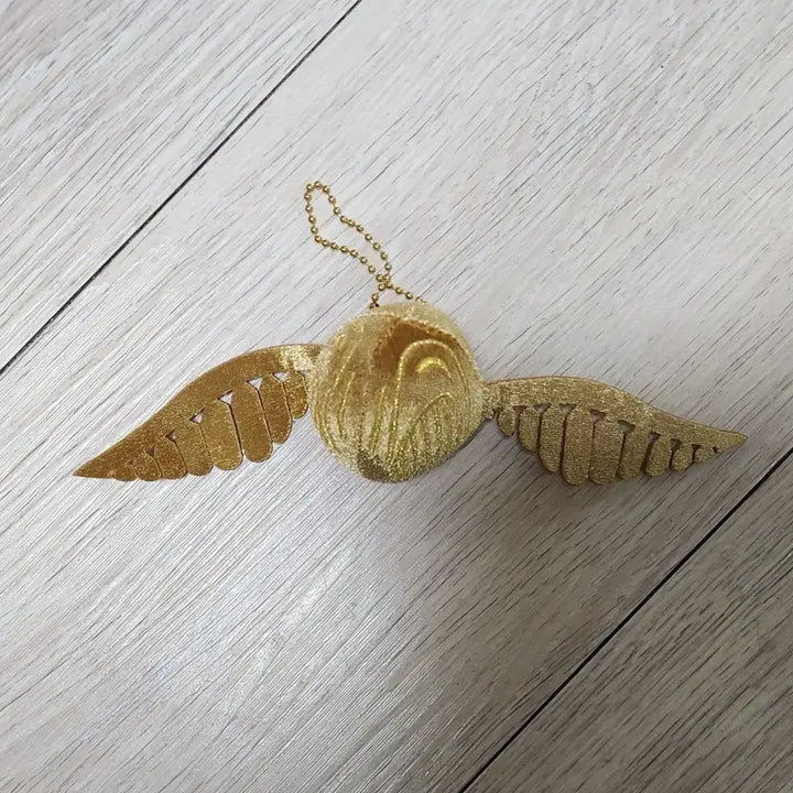 [BUNJANG] Harry Potter Golden Snitch Keyring / 워너브라더스 도쿄 해리포터 골든 스니치 키링 열쇠고리 인형