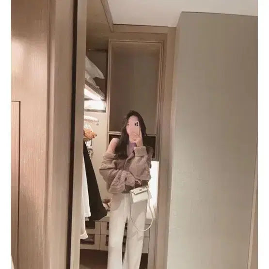 [BUNJANG] Ivory Knit Pants / 아이보리 니트 바지(가격내림)