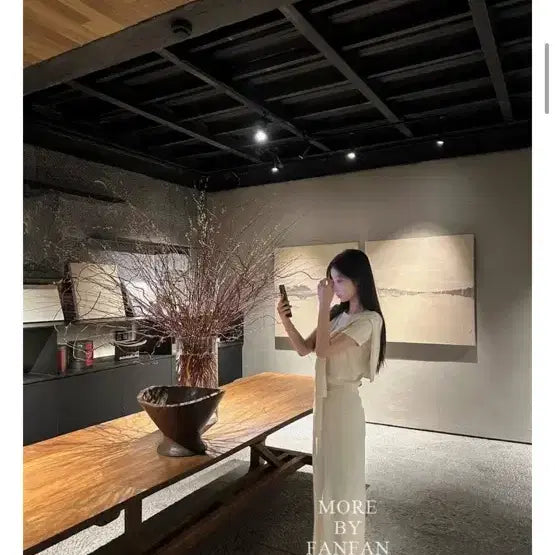 [BUNJANG] Ivory Knit Pants / 아이보리 니트 바지(가격내림)