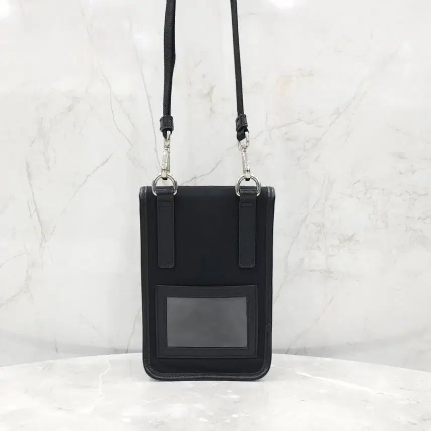 [BUNJANG] Prada Triangle Logo Nylon Phone Case Mini Crossbody Bag 2ZH109 / 프라다 삼각로고 나일론 폰케이스 미니 크로스백 2ZH109