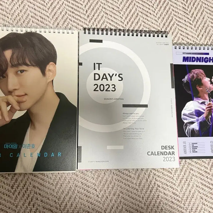 [BUNJANG] 2PM Junho 2023 Calendar & Unofficial Season's Greetings / 마이밀2023이준호캘린더/비공굿 이준호시그2개