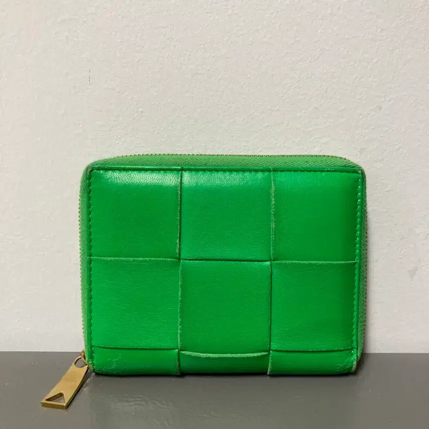 [BUNJANG] Bottega Veneta Intrecciato Zip Around Wallet / 보테가베네타 인트레치아토 지퍼돌이 반지갑