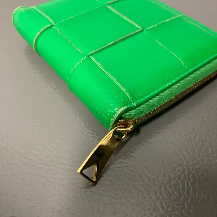 [BUNJANG] Bottega Veneta Intrecciato Zip Around Wallet / 보테가베네타 인트레치아토 지퍼돌이 반지갑