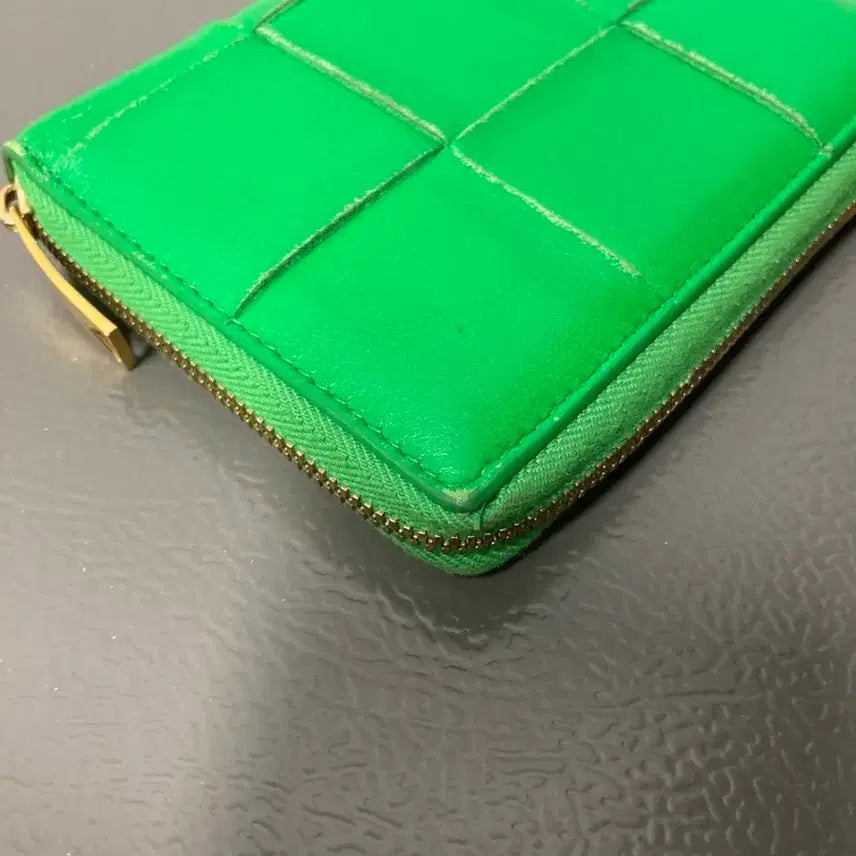 [BUNJANG] Bottega Veneta Intrecciato Zip Around Wallet / 보테가베네타 인트레치아토 지퍼돌이 반지갑