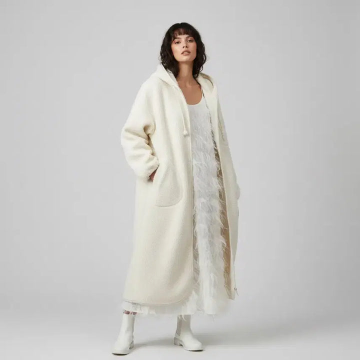 [SOLD OUT] [새상품]*드뎌꺼낸*봄00*GUx언더커버 보아 후드 롱코트 (L사이즈