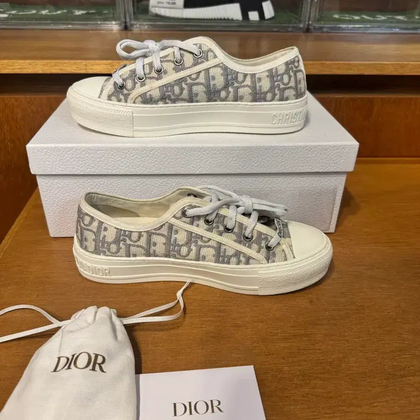 [BUNJANG] Work And Dior Oblique Sneakers / 36/230)워크앤디올 오블리크 스니커즈