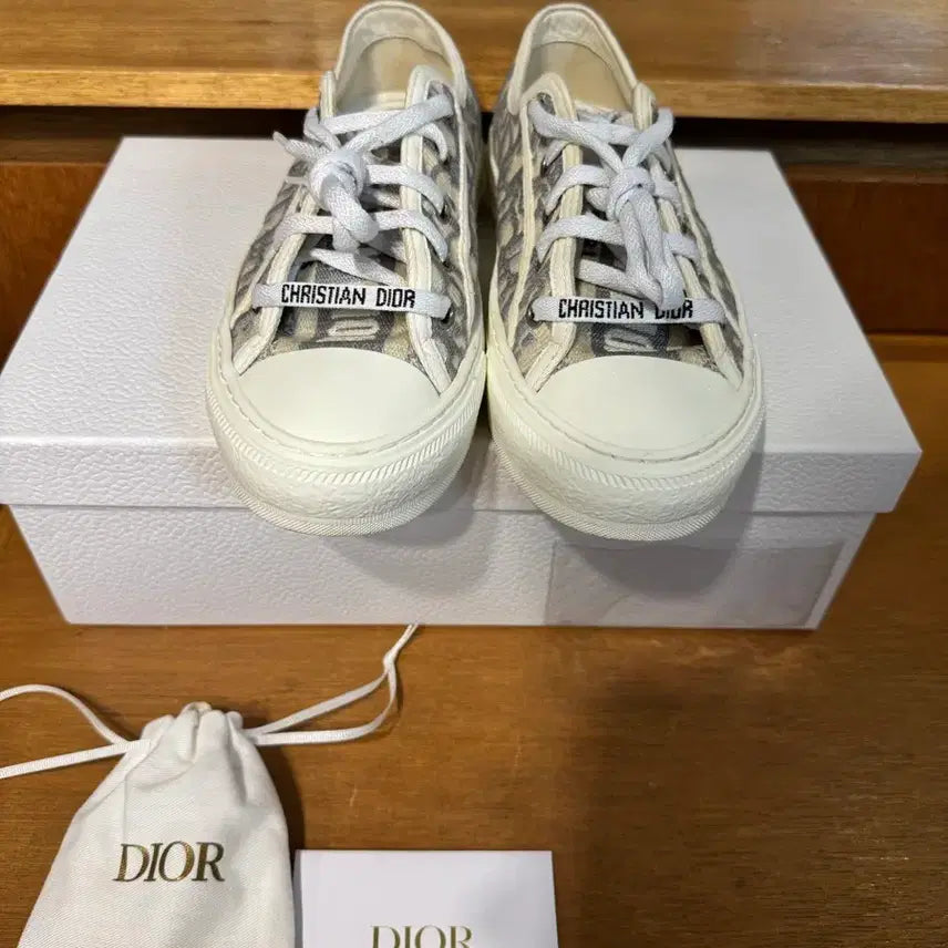 [BUNJANG] Work And Dior Oblique Sneakers / 36/230)워크앤디올 오블리크 스니커즈