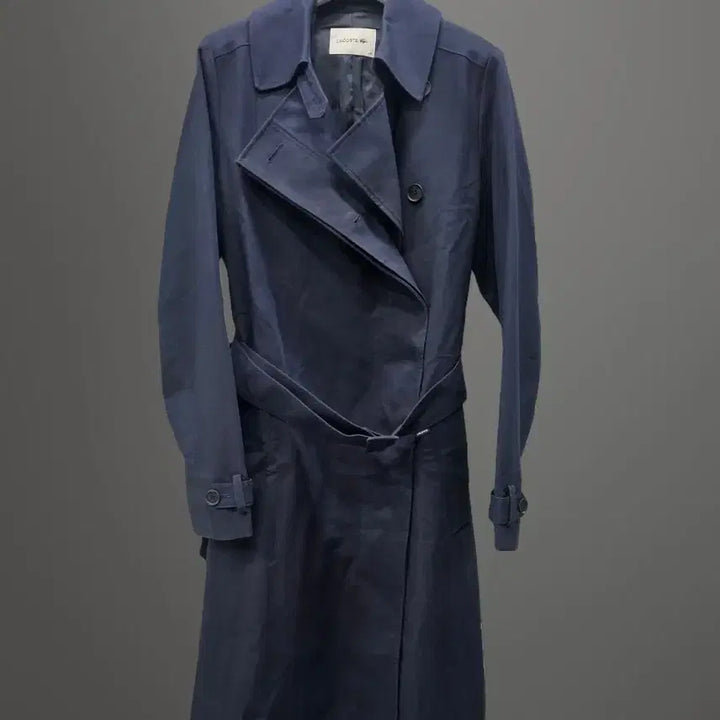 [BUNJANG] Lacoste Navy Trench Coat / 라코스테 네이비 트렌치코트예요