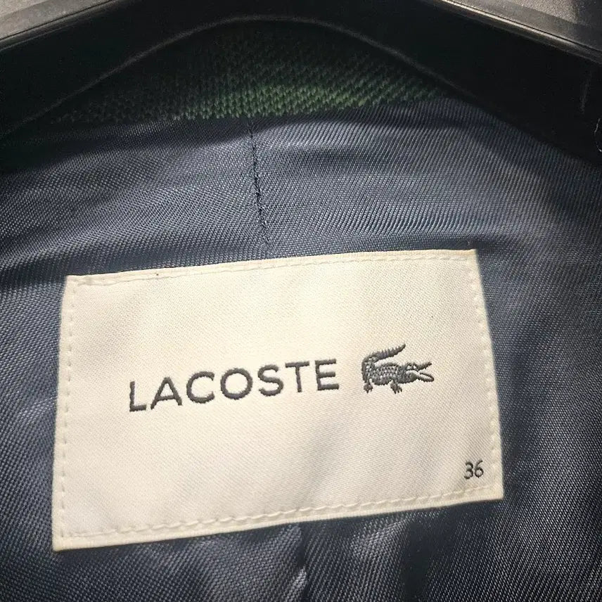 [BUNJANG] Lacoste Navy Trench Coat / 라코스테 네이비 트렌치코트예요
