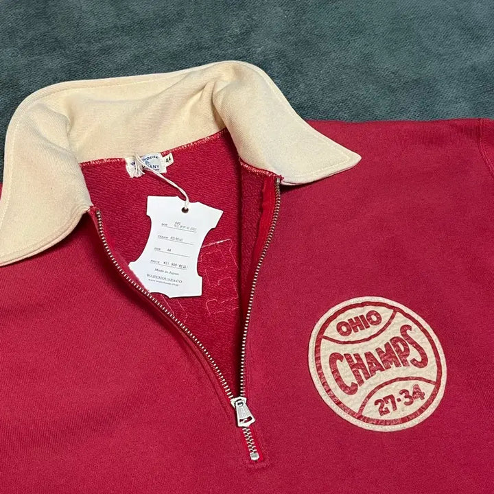 [BUNJANG] Warehouse Half-Zip Up / 웨어하우스 하프집업