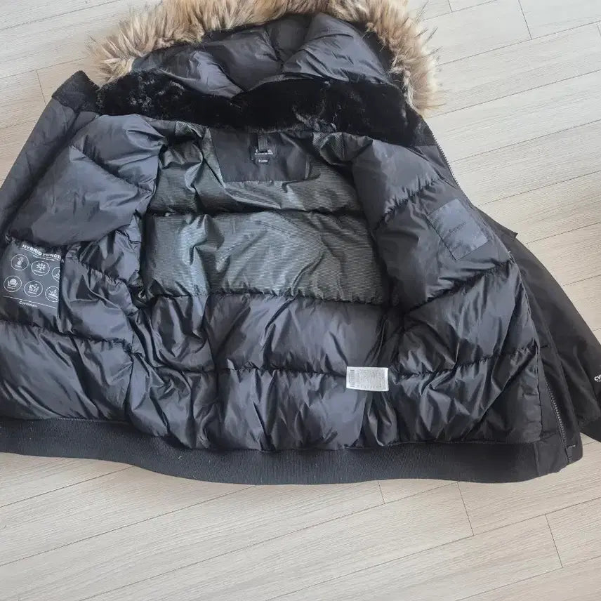 [BUNJANG] Covernat Black Hooded Padded Jacket XL / 커버낫 블랙 후드 패딩 점퍼 105(XL)