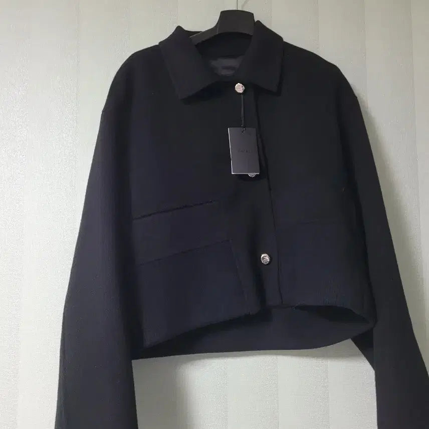 [BUNJANG] 25system Cashmere Blend Crop Jacket / 25시스템 캐시미어 블렌드 크롭 밴딩 자켓(택채새거)가격내림